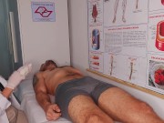 Oops... my dick went up in front of the nurse 1/16