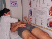 Oops... my dick went up in front of the nurse 8/16