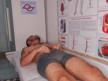Oops... my dick went up in front of the nurse