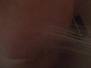 Blonde bitch takes shower 11/16