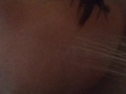 Blonde bitch takes shower 12/16