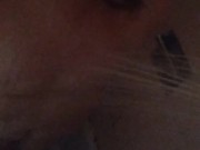 Blonde bitch takes shower 16/16