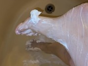 Shaving Cream feet 13/16