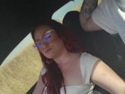 Hot Milf Gives Handjob while driving for Uber 2/16
