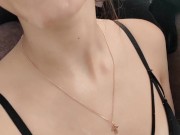 Pretty slut’s face drenched in cum, eats it – show 14/16