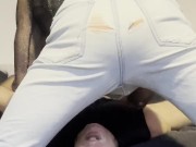 Ulysse like to be fed by my dick