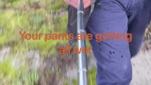 Tasked at a public park naked