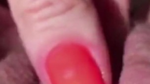 Big Clit massage till cuming pussy juice!