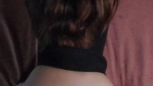 Chica argentina de hermoso y gran culo es follada en un pequeño vestido negro