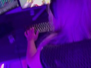 Freeuse GF gets fucked while playing valorant 3/16