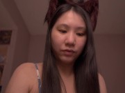 Cute Asain Fox Girl Cosplay ASMR - Malachi 7/16