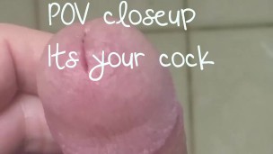 Beautiful Frenum Cock "POV your cock up close"