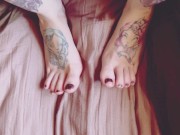 Foot worship tease 1/16