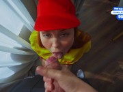 Pervy courier fucked without a condom for an extra pay. Cumshot for cute Polish kurwa 16/16
