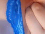 Kitten plays with kitty nice and wet 4/16