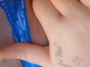 Kitten plays with kitty nice and wet 9/16