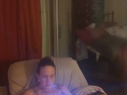 I am being recorded while I take off my micro mini dress and tease with my see through lingerie 15/16