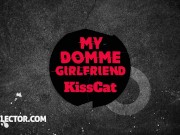 Your hot busty GF Kisscat spreads her sexy pussy lips for hard fucking in POV 2/16