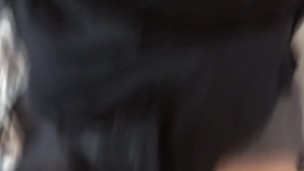 Stepmom gives me permission to cum on her big ass and used panties