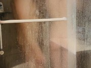 Young Couple Showering 7/16