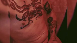 Spooky Shower Masturbation