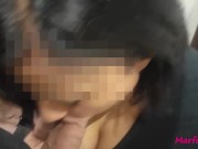 I fix her washing machine and the lady pays me with a great blowjob. Housewife milf 13/16