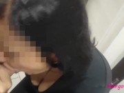 I fix her washing machine and the lady pays me with a great blowjob. Housewife milf 5/16