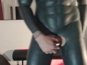 Self fisting in masculine suite 16/16