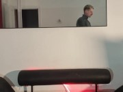 Self fisting in masculine suite 5/16