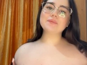 Playing with my juicy boobs 5/16