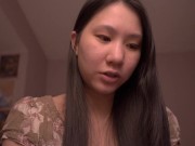 Cute Asian Girl ASMR - Proverbs 15-21 7/16
