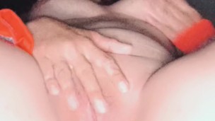 Stroking my punanny is my favorite thing to do