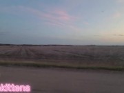 Piss in her mouth by lake and give her piss to drink on out drive 7/16