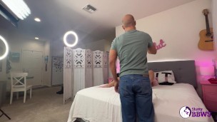 SluttyBBWs - BTS with goth baddie Angel Summer