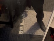 Jerking off relieving some work stress 16/16