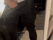 Jerking off relieving some work stress 2/16