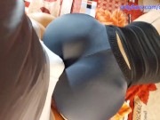 Fitness wife in tight gym shorts.She loves to fuck after training. 4/16