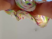 Chilling in a sundress. 9/16