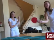 Aften and Stella team up for a Strip Table Tennis game 3/16