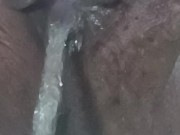 Desi Bhabhi Pissing closeup and clear shot