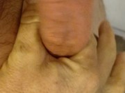 Fat Cock getting stroked 4/16