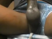 AMATEUR BBC HARD COCK ROUGH HANDJOB - Screenshot 12 of 16 - Handjob