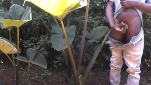 PUBLIC SOLO MASTURBATION ...ALMOST BUSTED