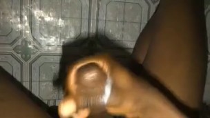 MONSTER VEINY COCK GETTING A ROMANTIC HANDJOB
