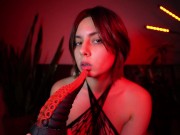 MURMURIEL Fucks BIG DILDO In Her Tight Pussy And ASS 8/16