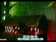 Elf Frieren pleases a traveler with her Feet. Creampie, Pov - MollyRedWolf 16/16