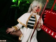 Elf Frieren pleases a traveler with her Feet. Creampie, Pov - MollyRedWolf 3/16