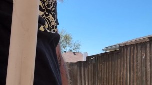 Backyard Play and Pee