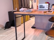 18 YO Babe in Swimsuit Sucks, Fucked Hard and Swallows All Cum - Peeping, Big Tits, Cum in Mouth 1/16