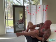 Wife Recording Husband playing in his ASS! FitNaughtyCouple behind the scenes OnlyFans 4/16